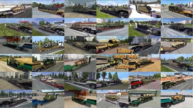 Military Cargo Pack for Euro Truck Simulator 2