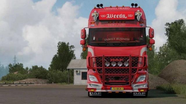 DAF XF 106 Weeda + Trailer для Euro Truck Simulator 2