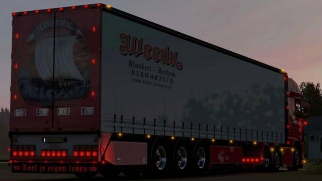 DAF XF 106 Weeda + Trailer для Euro Truck Simulator 2