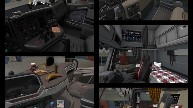 Interior Addon by Wolli для Euro Truck Simulator 2