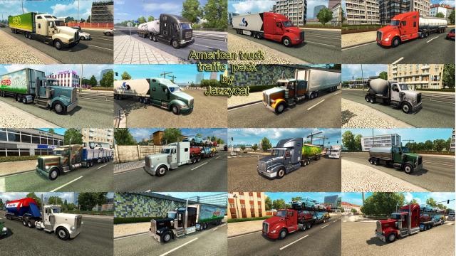 American Truck Traffic Pack для Euro Truck Simulator 2