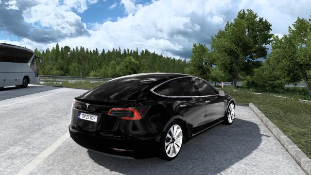 Tesla Model 3 2021 for Euro Truck Simulator 2