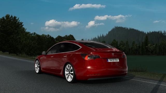 Tesla Model 3 2021 for Euro Truck Simulator 2