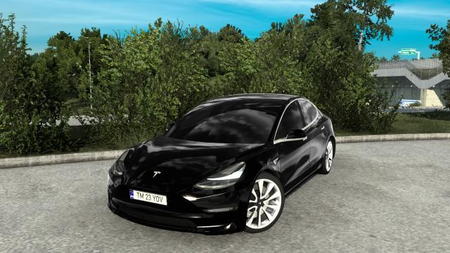 Tesla Model 3 2021 for Euro Truck Simulator 2