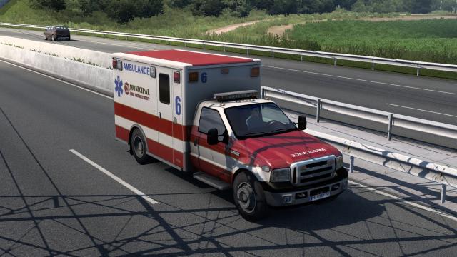 AI Trucks & Buses from ATS for Euro Truck Simulator 2