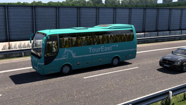 AI Trucks & Buses from ATS for Euro Truck Simulator 2