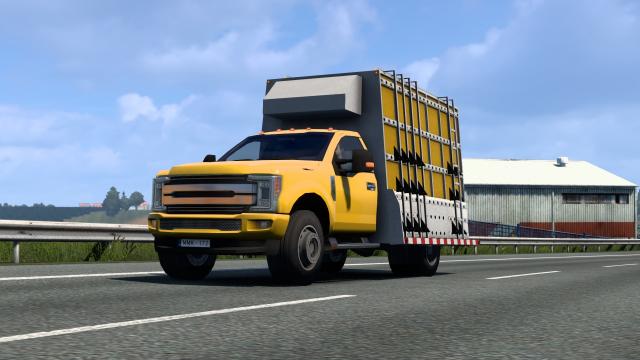 AI Trucks & Buses from ATS for Euro Truck Simulator 2