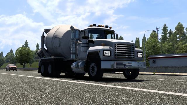 AI Trucks & Buses from ATS for Euro Truck Simulator 2