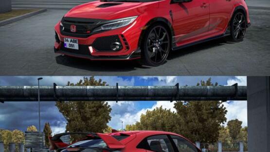 Honda Civic Type R for Euro Truck Simulator 2