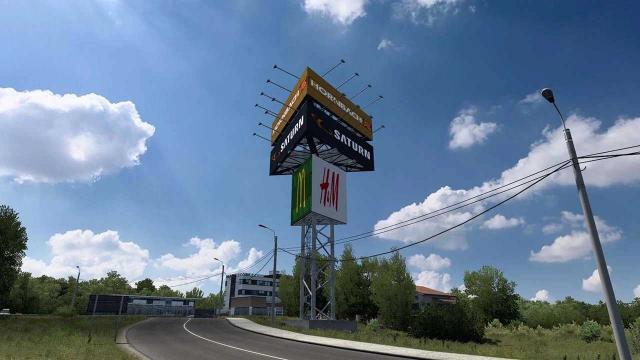 Real Companies, Gas Stations & Billboards for Euro Truck Simulator 2