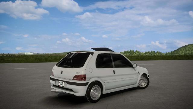 Peugeot 106 Rallye S2 для Euro Truck Simulator 2