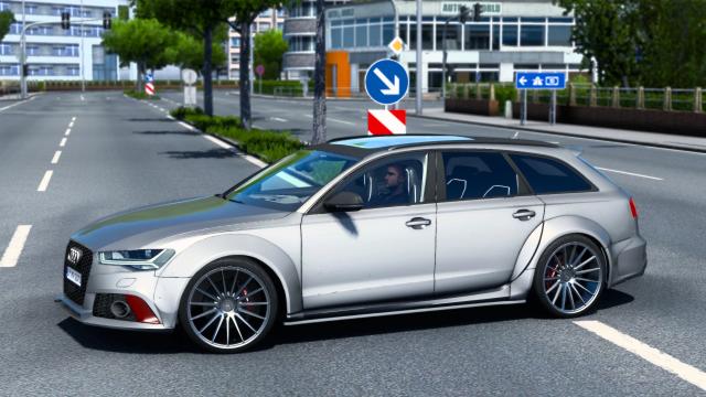 Audi A6 S6 RS6 C7 Avant 2016 for Euro Truck Simulator 2