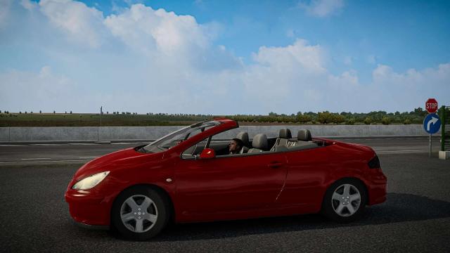 Peugeot 307 CC 2007 for Euro Truck Simulator 2