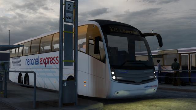 Caetano Levante Volvo B11R Basic Version for Euro Truck Simulator 2