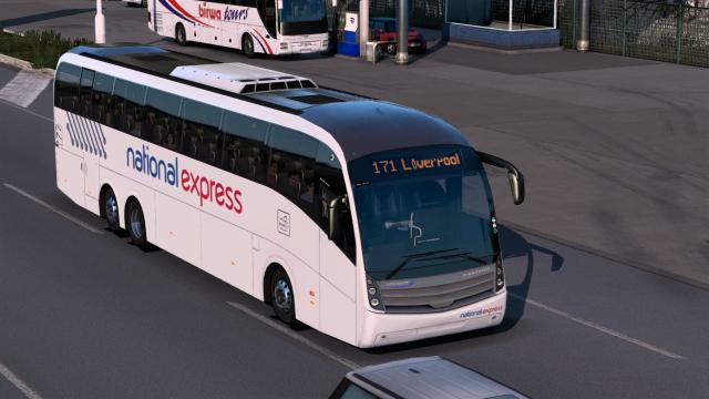 Caetano Levante Volvo B11R Basic Version for Euro Truck Simulator 2