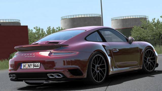 Porsche 911 Turbo S 2016 for Euro Truck Simulator 2