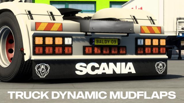 Truck Dynamic Mudflaps for Euro Truck Simulator 2