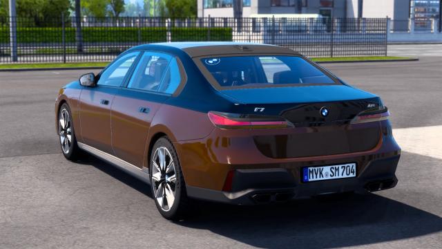 BMW i7 M70 2024 for Euro Truck Simulator 2