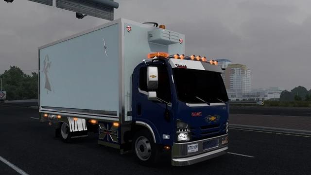 Chevrolet NPR 2018 for Euro Truck Simulator 2