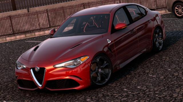 Alfa Romeo Giulia for Euro Truck Simulator 2