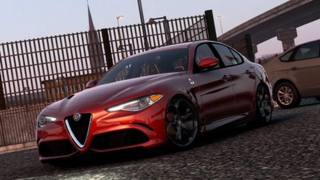 Alfa Romeo Giulia for Euro Truck Simulator 2