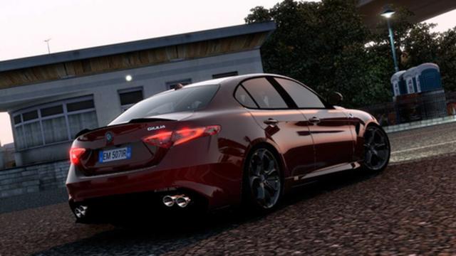 Alfa Romeo Giulia for Euro Truck Simulator 2