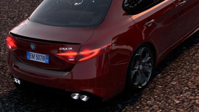 Alfa Romeo Giulia for Euro Truck Simulator 2