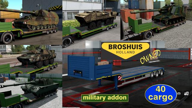 Military Addon for Ownable Trailer Broshuis