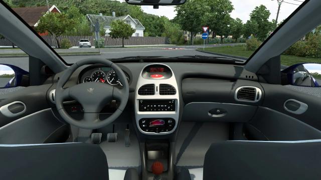 Peugeot 206 for Euro Truck Simulator 2