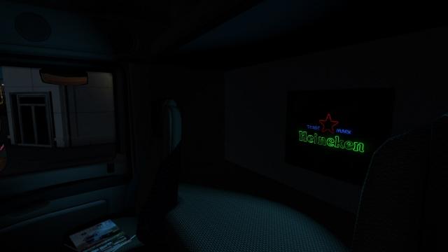 Interior Lights & Emblems for Euro Truck Simulator 2