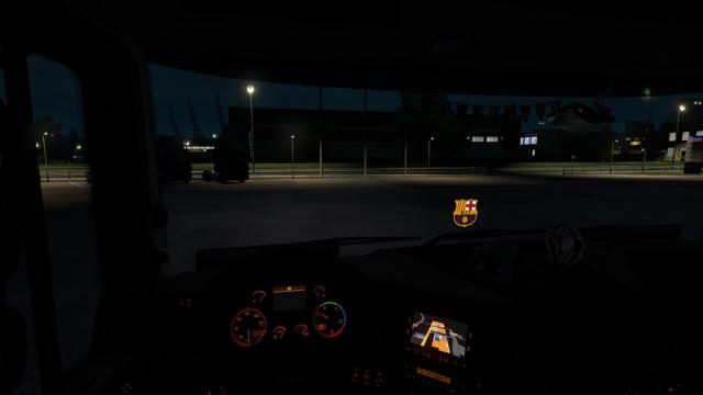 Interior Lights & Emblems for Euro Truck Simulator 2