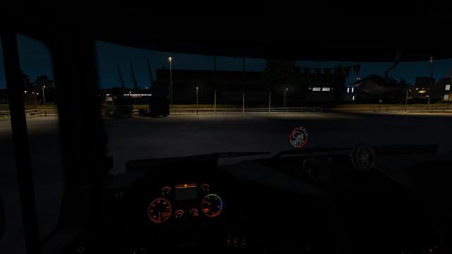 Interior Lights & Emblems for Euro Truck Simulator 2