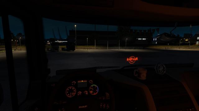 Interior Lights & Emblems for Euro Truck Simulator 2