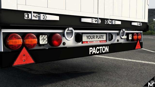 Pacton Jumbo Trailer для Euro Truck Simulator 2