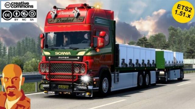 Scania R560 Donslund + Trailer