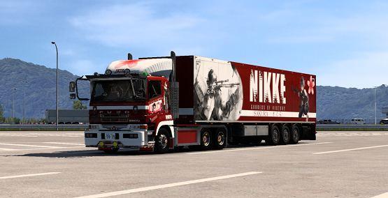 NIKKE: Goddess of Victory (Sakura skinpack) for Euro Truck Simulator 2