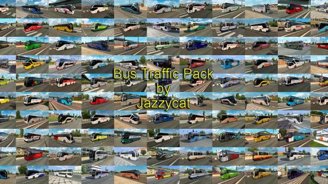 Bus Traffic Pack for Euro Truck Simulator 2