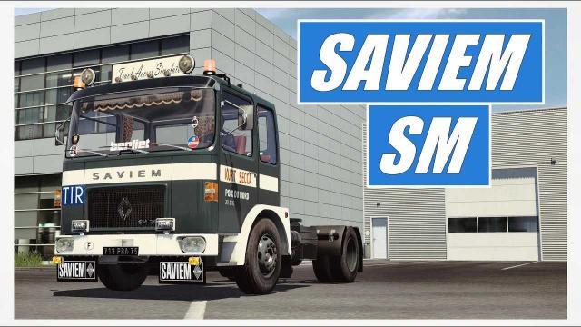 Saviem SM Truck + Trailers