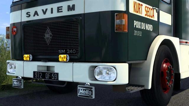 Saviem SM Truck + Trailers for Euro Truck Simulator 2