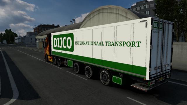 Schmitz Dijco Trailer for Euro Truck Simulator 2