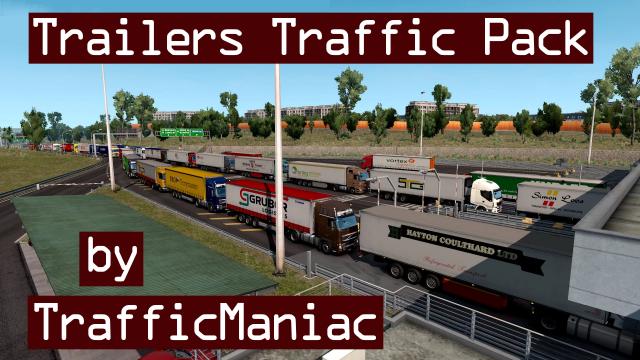 Trailers Traffic Pack для Euro Truck Simulator 2