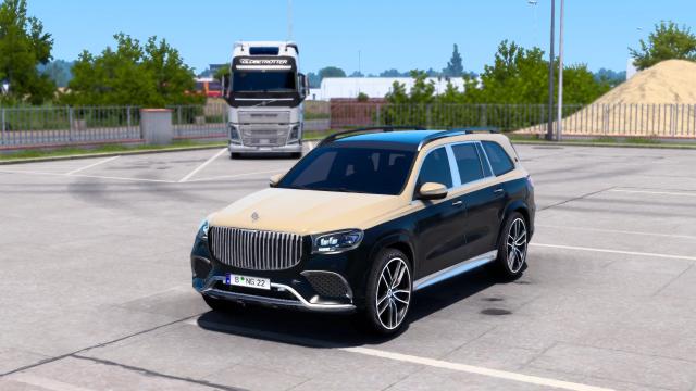 Mercedes-Benz GLS Maybach 2023 for Euro Truck Simulator 2