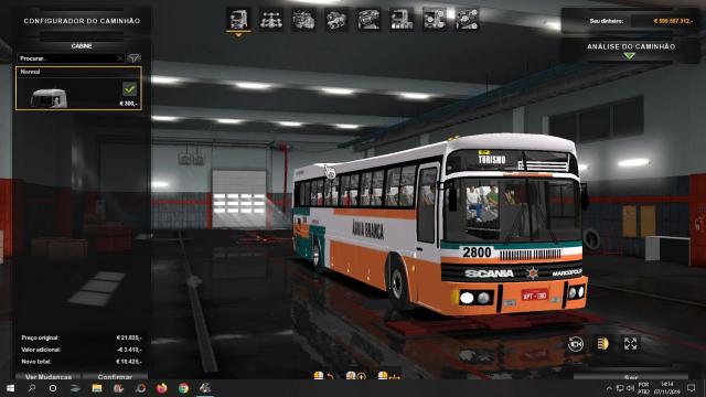 Marcopolo 3 6x2 for Euro Truck Simulator 2