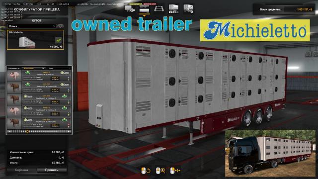 Ownable Livestock Trailer Michieletto