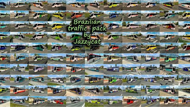 Brazilian Traffic Pack для Euro Truck Simulator 2