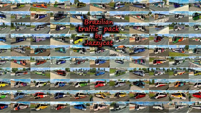 Brazilian Traffic Pack для Euro Truck Simulator 2