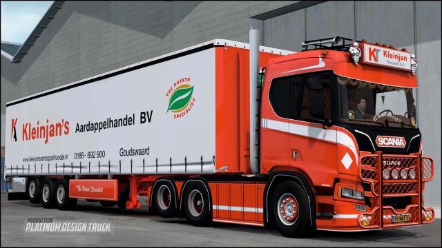 Scania R650 Kleinjan Transport B.V