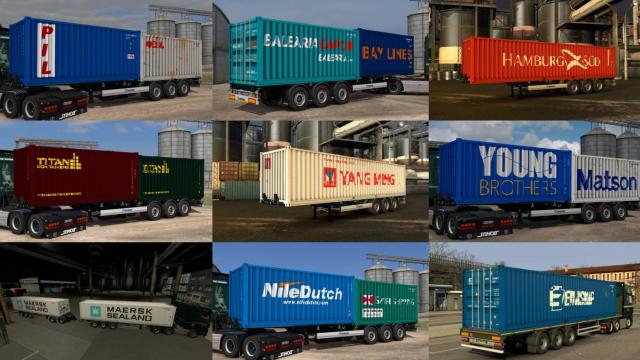 Arnook’s Container Pack для Euro Truck Simulator 2