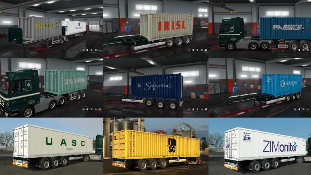 Arnook’s Container Pack для Euro Truck Simulator 2