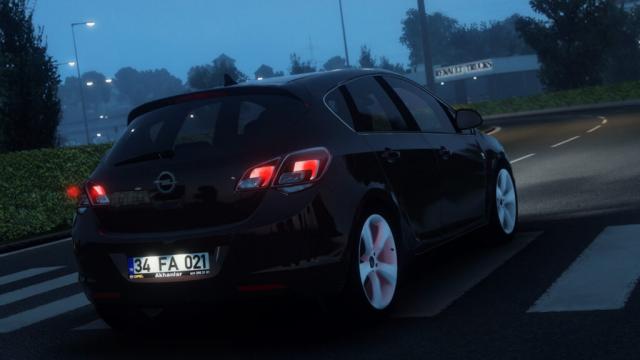 Opel Astra J for Euro Truck Simulator 2